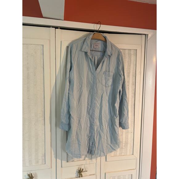 Rails Bobbi denim shirt dress size L - Picture 4 of 8